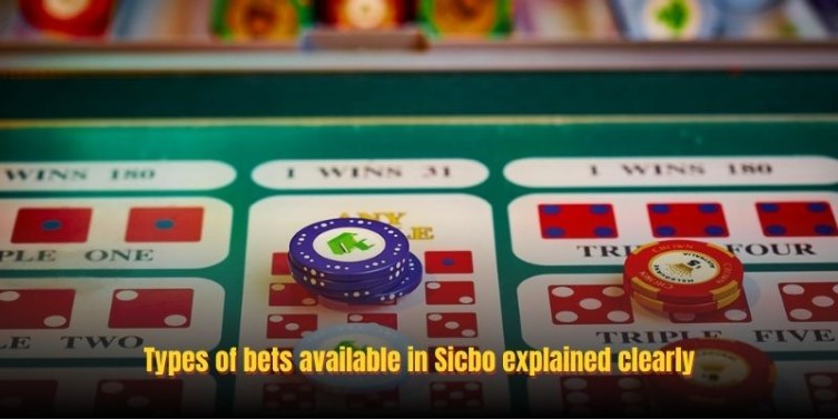 Types of bets available in Sicbo explained clearly